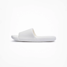 Birdsoles - Canary Slides - White Birdsoles barefoot shoes with natural toe spread