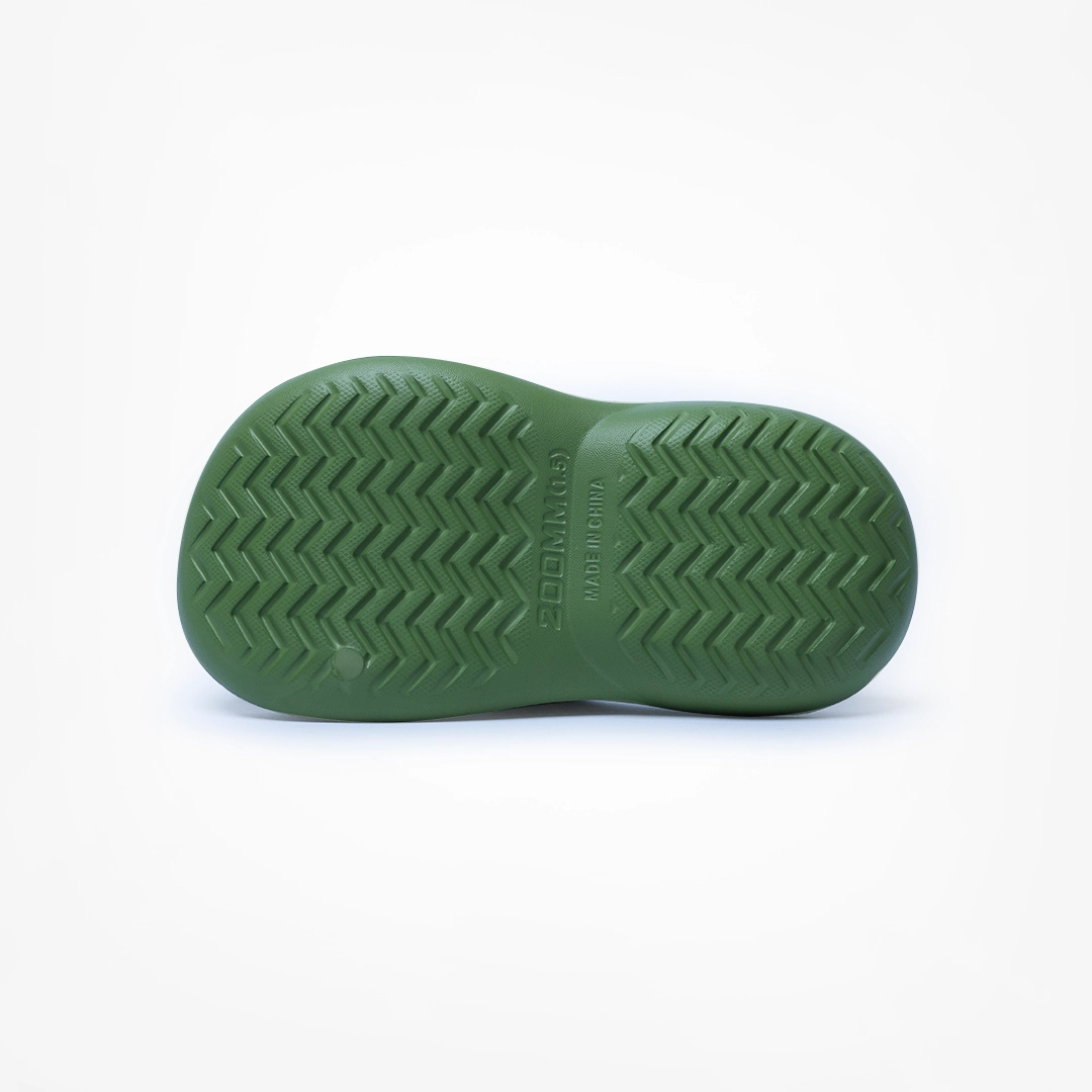 Birdsoles -  Cotton Clouds Slides - Green Birdsoles to Born