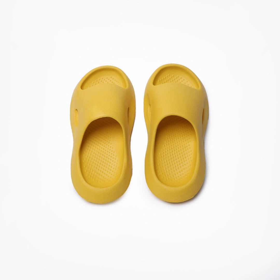 Birdsoles -  Cotton Clouds Slides - Yellow Birdsoles to Born