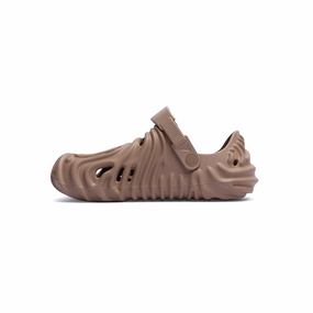 Birdsoles - Fly Zero Clogs - Brown Birdsoles barefoot shoes with natural toe spread