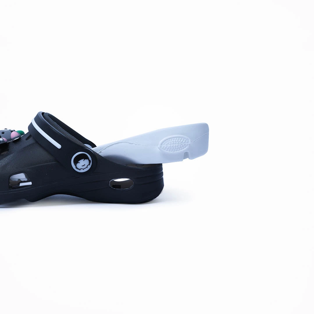 Birdsoles - Happy Hoppers Clogs - Black Birdsoles to Born