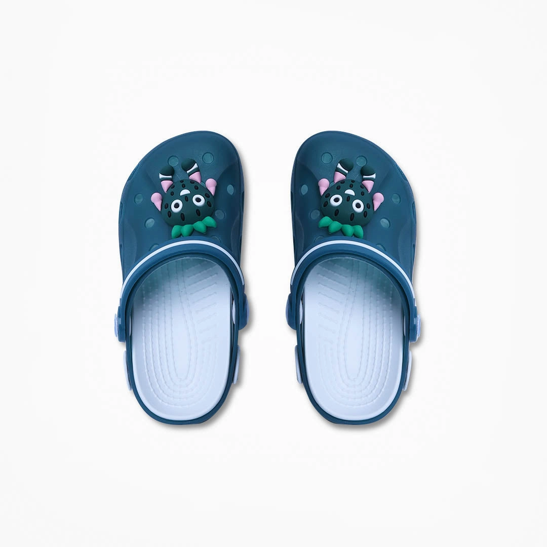 Birdsoles - Happy Hoppers Clogs - Green Birdsoles to Born