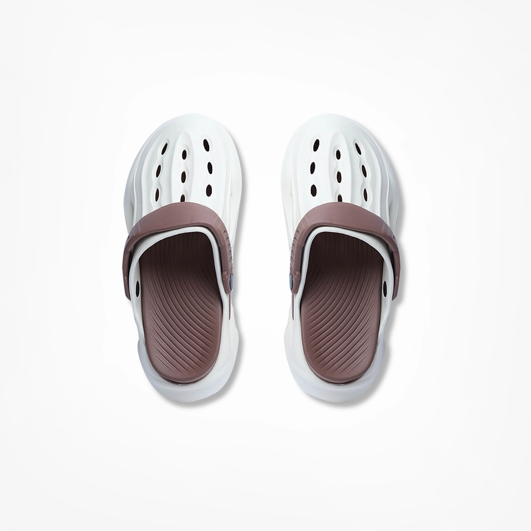 Birdsoles - Kingfisher Clogs - Brown Birdsoles to Born