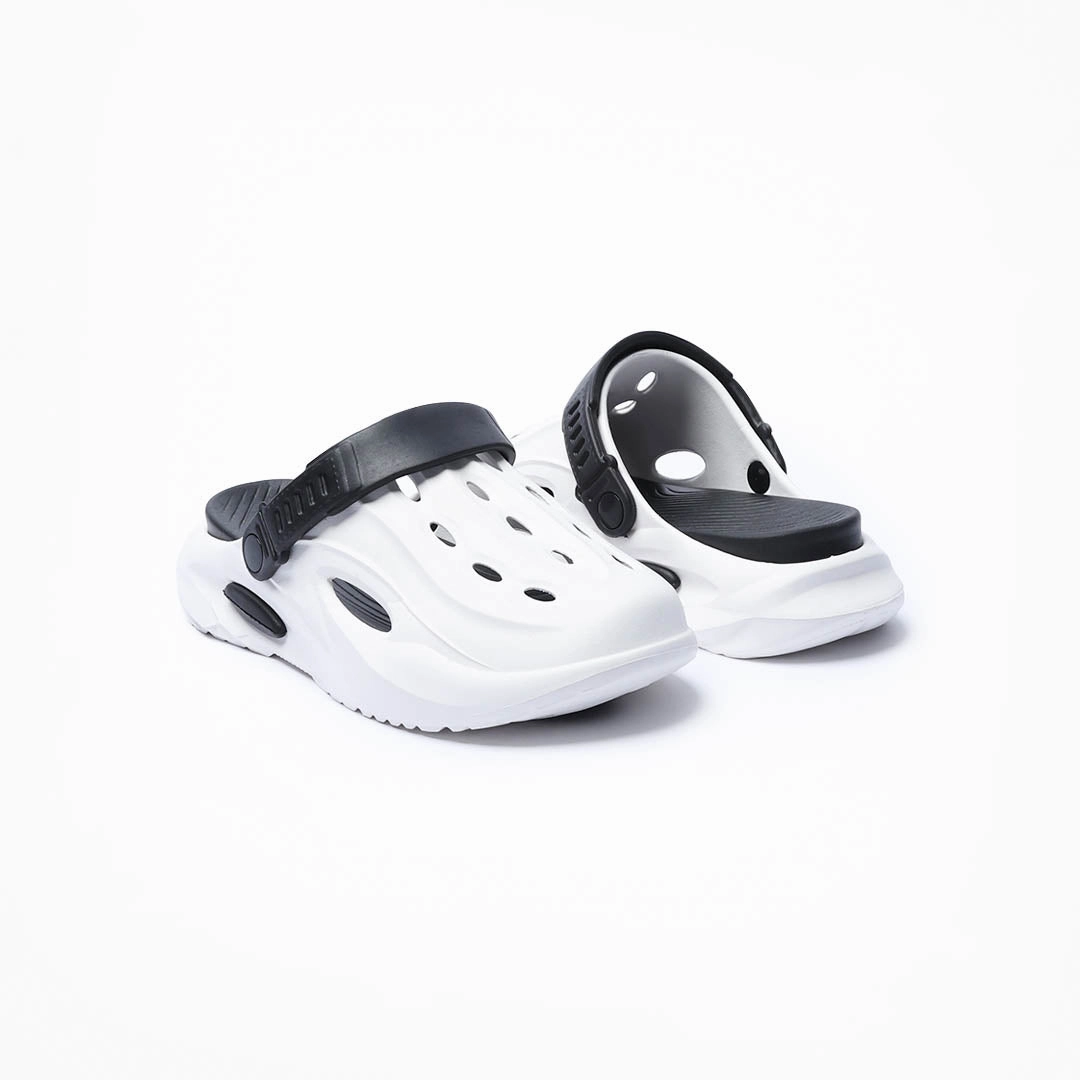 Birdsoles - Kingfisher Clogs - White Birdsoles to Born