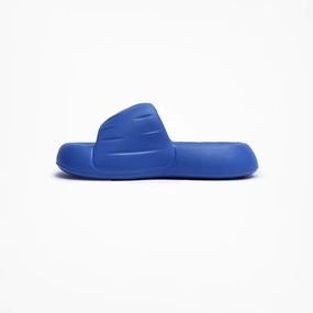 Birdsoles - Kiwi Slides - Blue Birdsoles barefoot shoes with natural toe spread