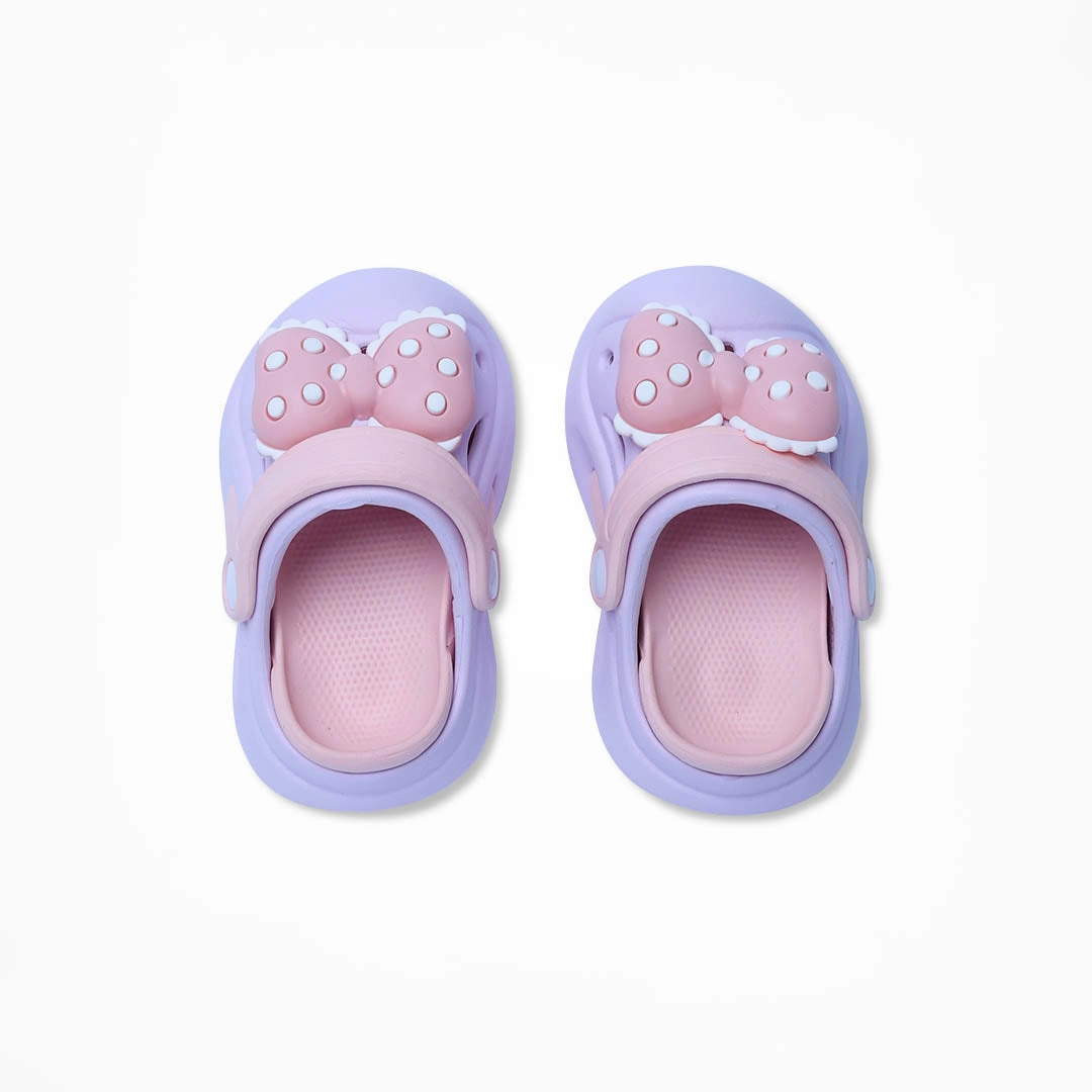 Birdsoles - Little Hops Clogs - Purple Birdsoles to Born