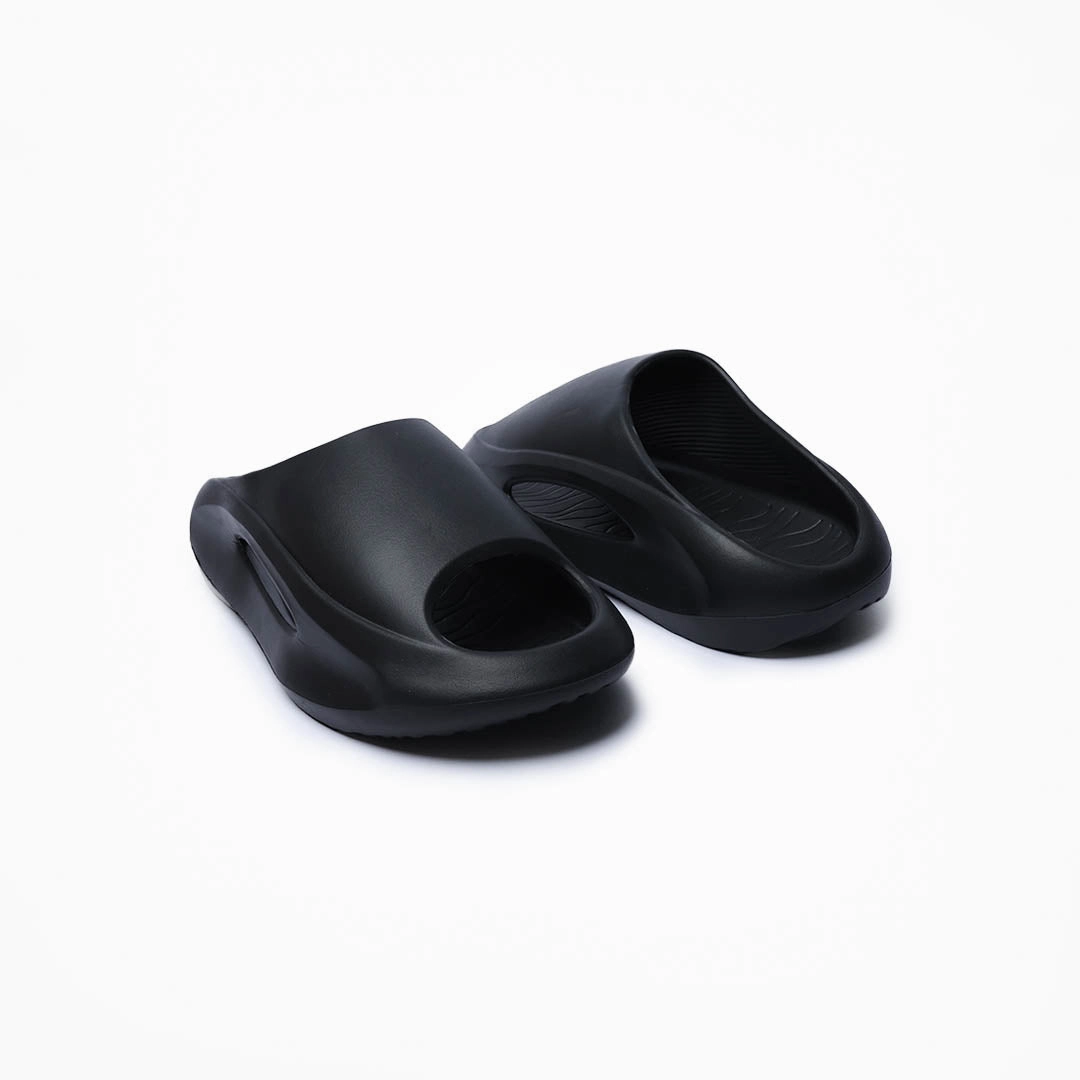 Birdsoles - Midnight Raven Slides - Black Birdsoles to Born