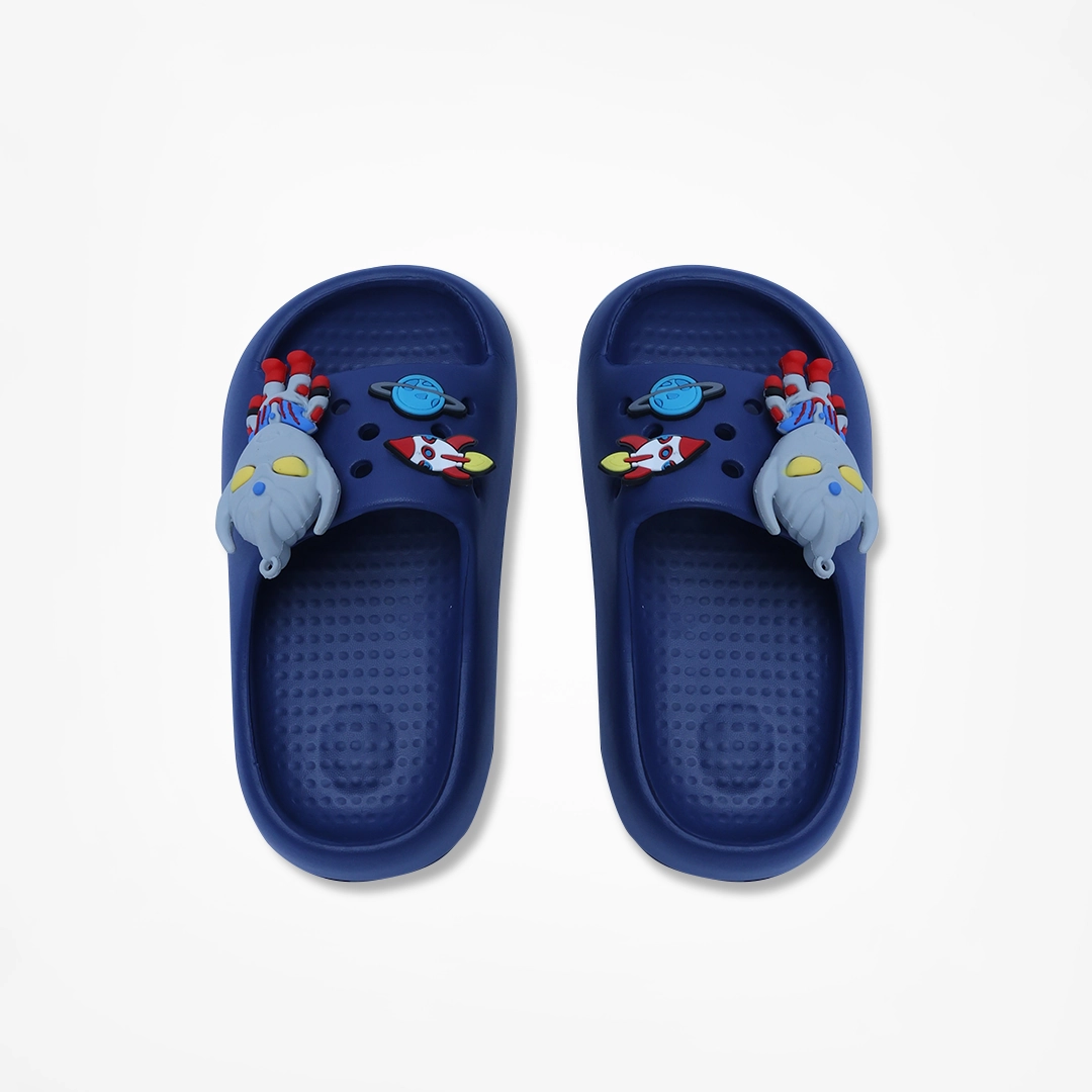 Birdsoles -  Slides Classics Slides - Dark Blue Birdsoles to Born