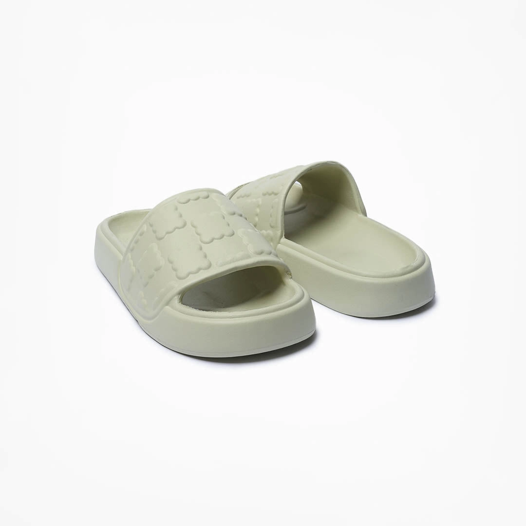 Birdsoles -  Soft Plover Slides - White Birdsoles to Born