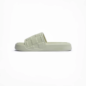 Birdsoles -  Soft Plover Slides - White Birdsoles barefoot shoes with natural toe spread