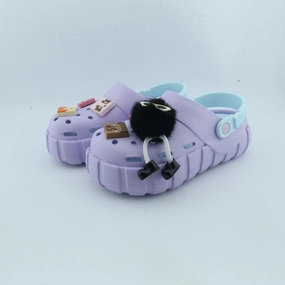 Birdsoles -  Swift Soars Clogs - Purple Birdsoles barefoot shoes with natural toe spread