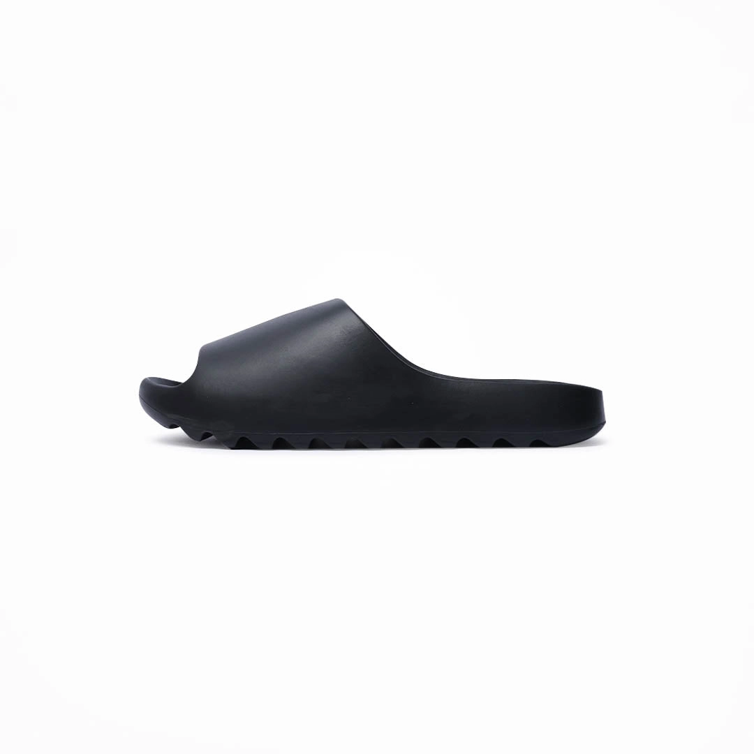 Birdsoles - Toucan Slides - Black Birdsoles barefoot shoes with natural toe spread