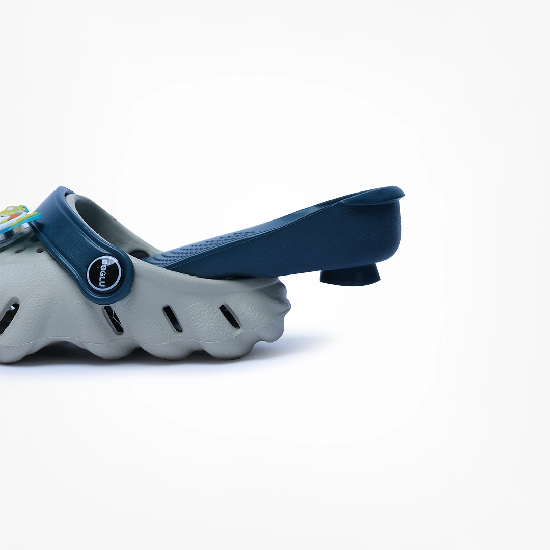 Birdsoles -  Wave Riders Clogs - Grey Birdsoles to Born