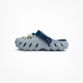 Birdsoles -  Wave Riders Clogs - Grey Birdsoles barefoot shoes with natural toe spread