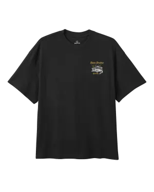 Brixton Clothing Bass Brains FT T-Shirt in Black
