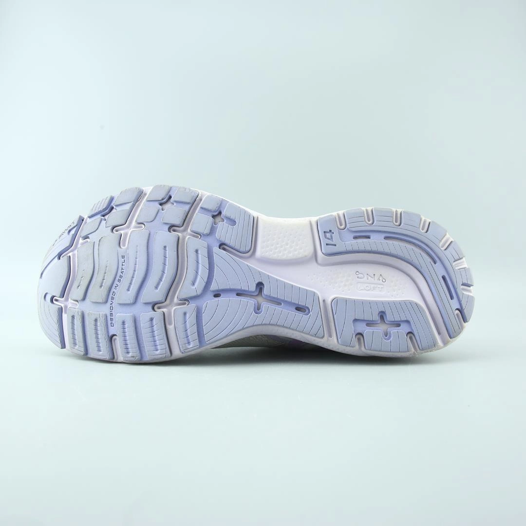 BROOKS GHOST 14 performance running shoe visuals