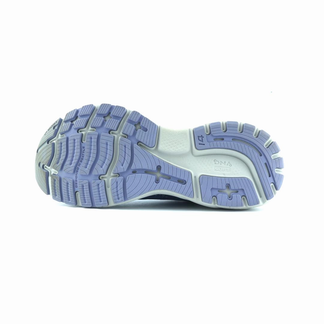 BROOKS GHOST 14 performance running shoe visuals