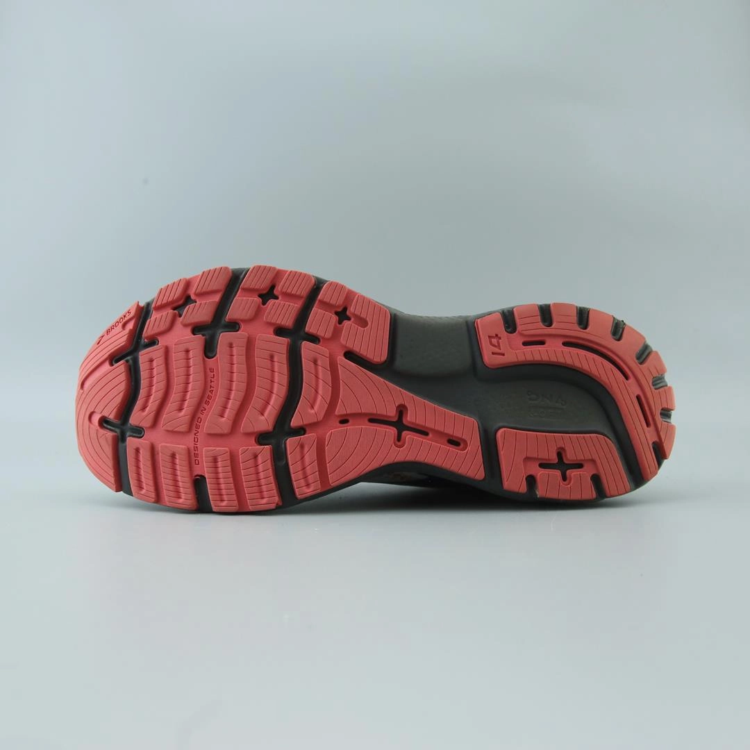 BROOKS GHOST 14 performance running shoe visuals
