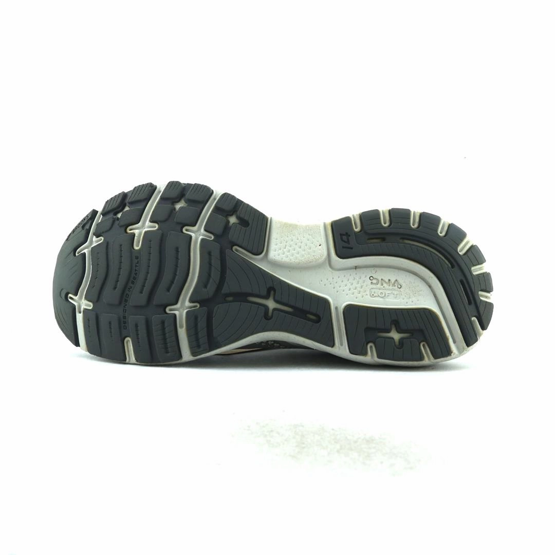 BROOKS GHOST 14 performance running shoe visuals