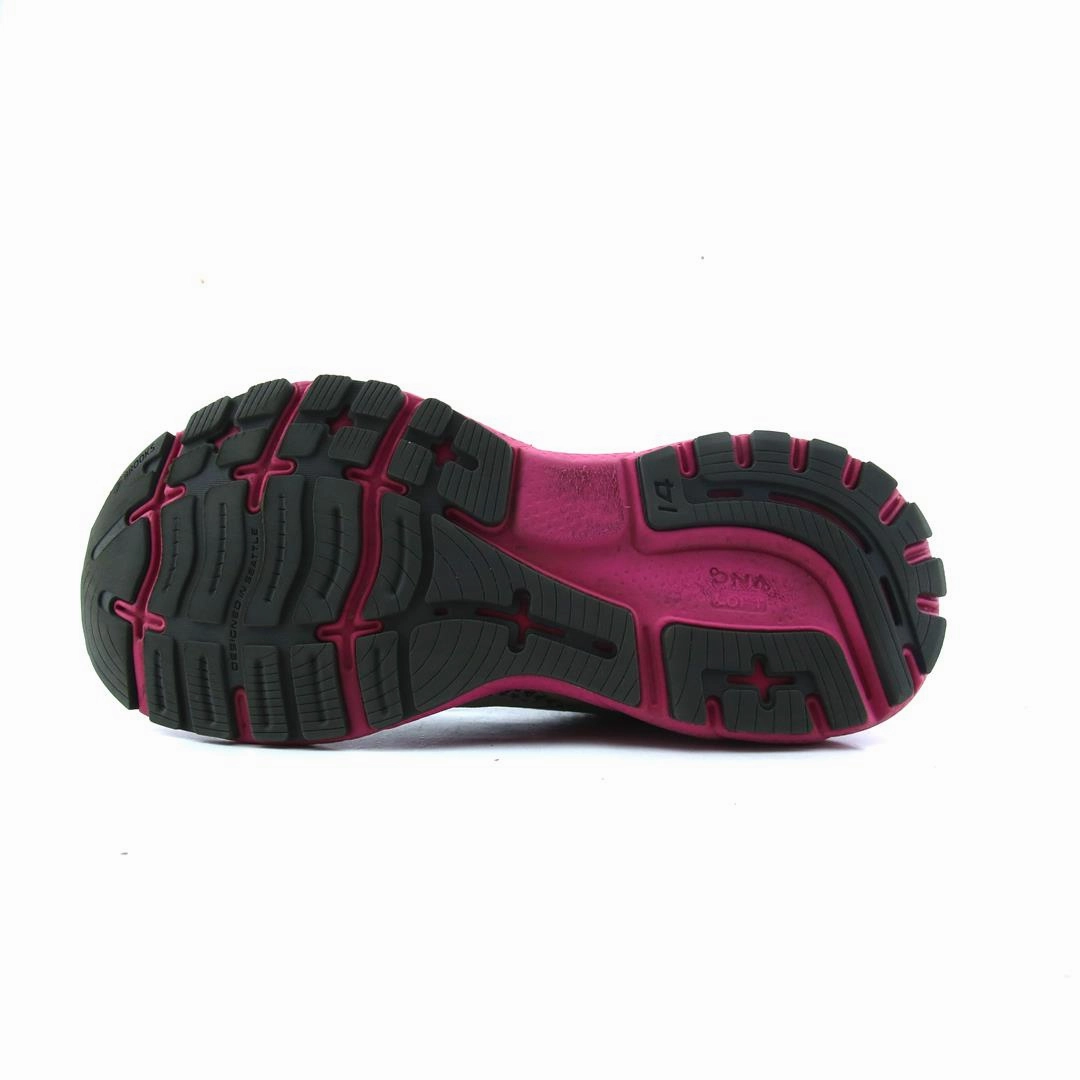 BROOKS GHOST 14 performance running shoe visuals