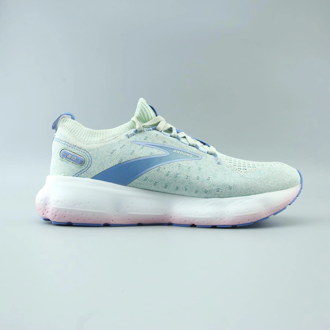 BROOKS GLYCERIN 20 STEALTHFIT performance running shoe visuals
