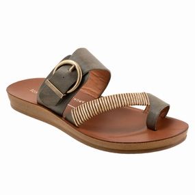BUENO LOS CABOS BRIA Bueno stylish leather sandals for women