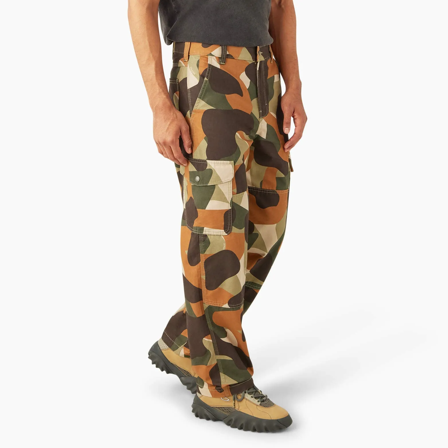 Camo Print Duck Cargo Pants Dickies Clothing