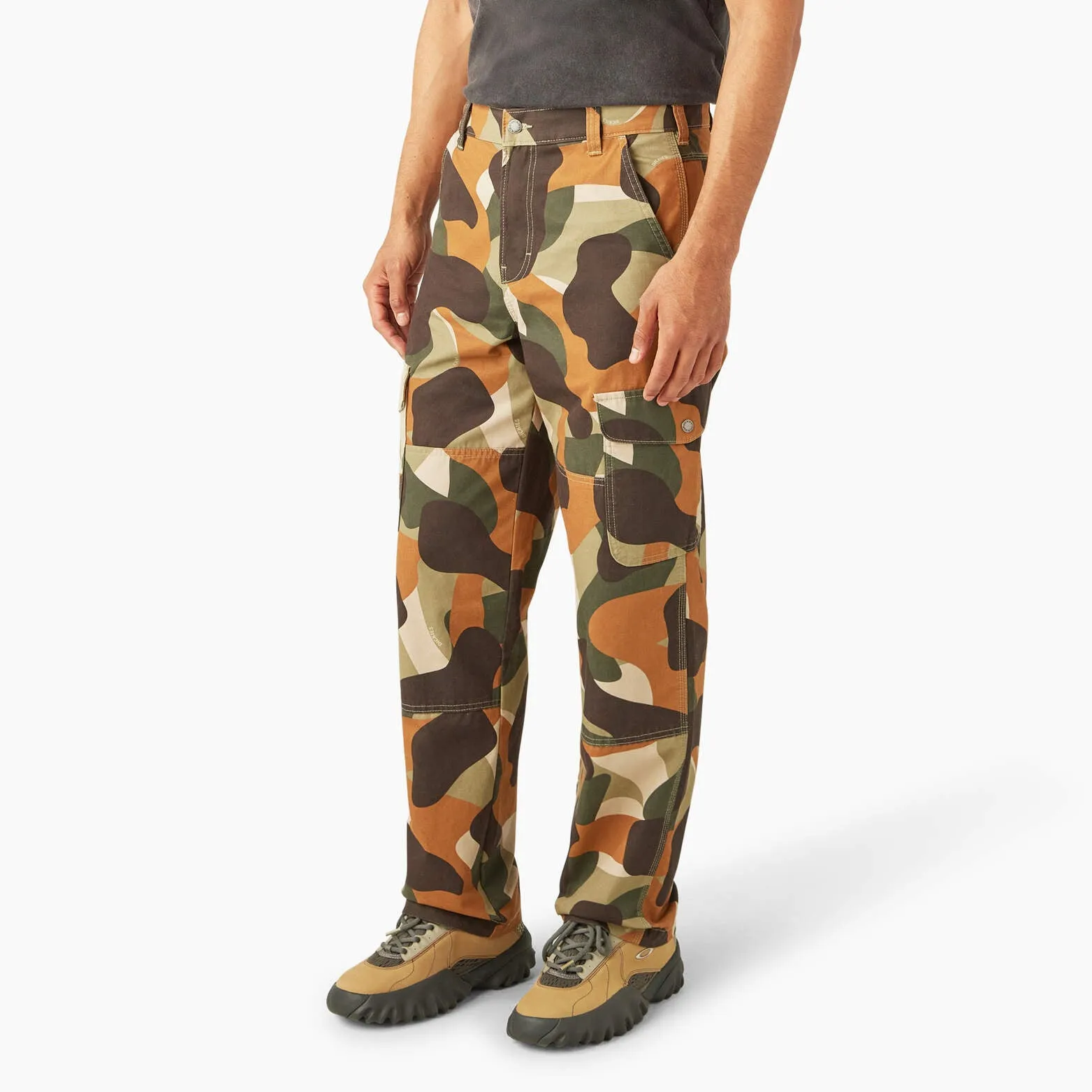 Camo Print Duck Cargo Pants Dickies Clothing