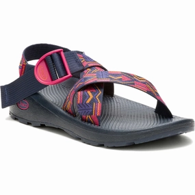 CHACO MEGA Z/CLOUD WIDE-STRAP CUSHIONED SANDAL MEN'S Chaco outdoor sandals with arch support