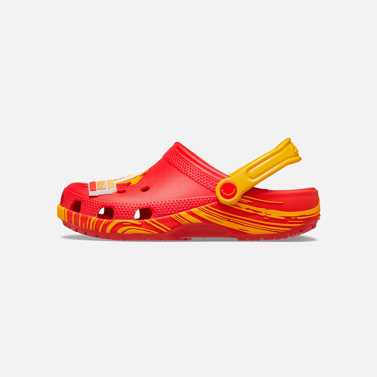 Classic Clog x McDonalds Speed racing sneakers