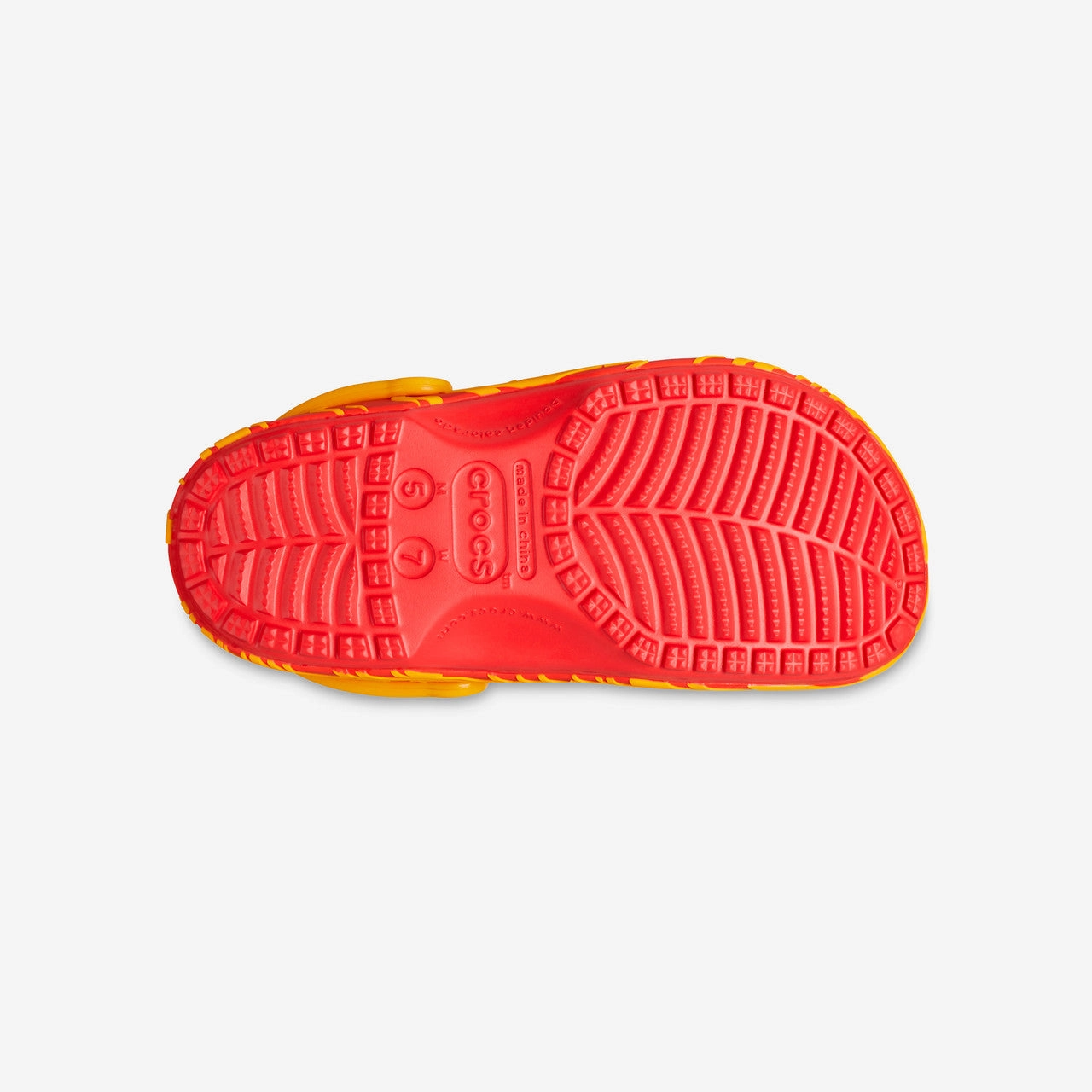 Classic Clog x McDonalds Speed racing sneakers