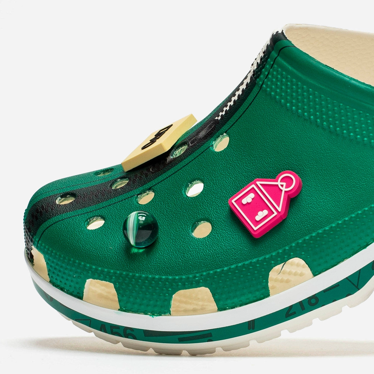 Classic Clog x Squid Games Speed racing sneakers
