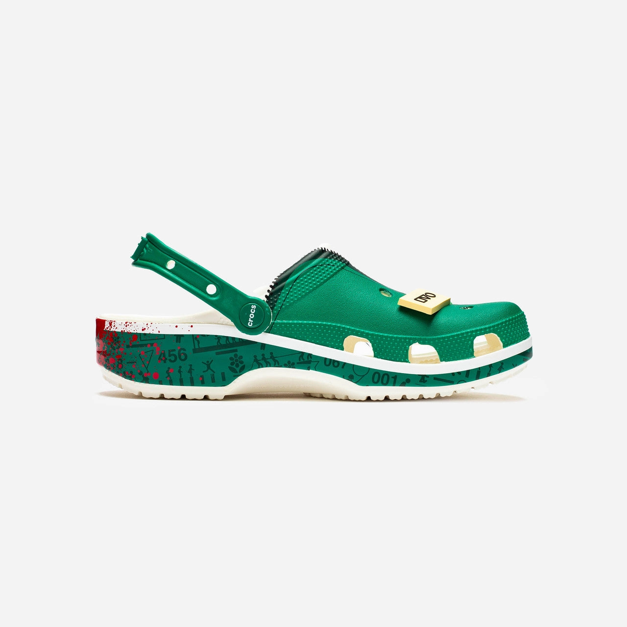 Classic Clog x Squid Games Speed racing sneakers