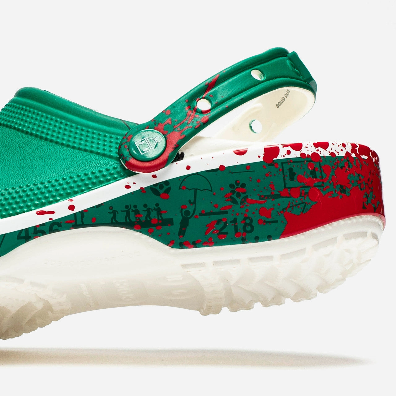 Classic Clog x Squid Games Speed racing sneakers