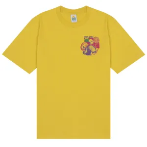 Clothing Hikerdelic Hikerdelic Sporeswear SS T-Shirt Washed Yellow