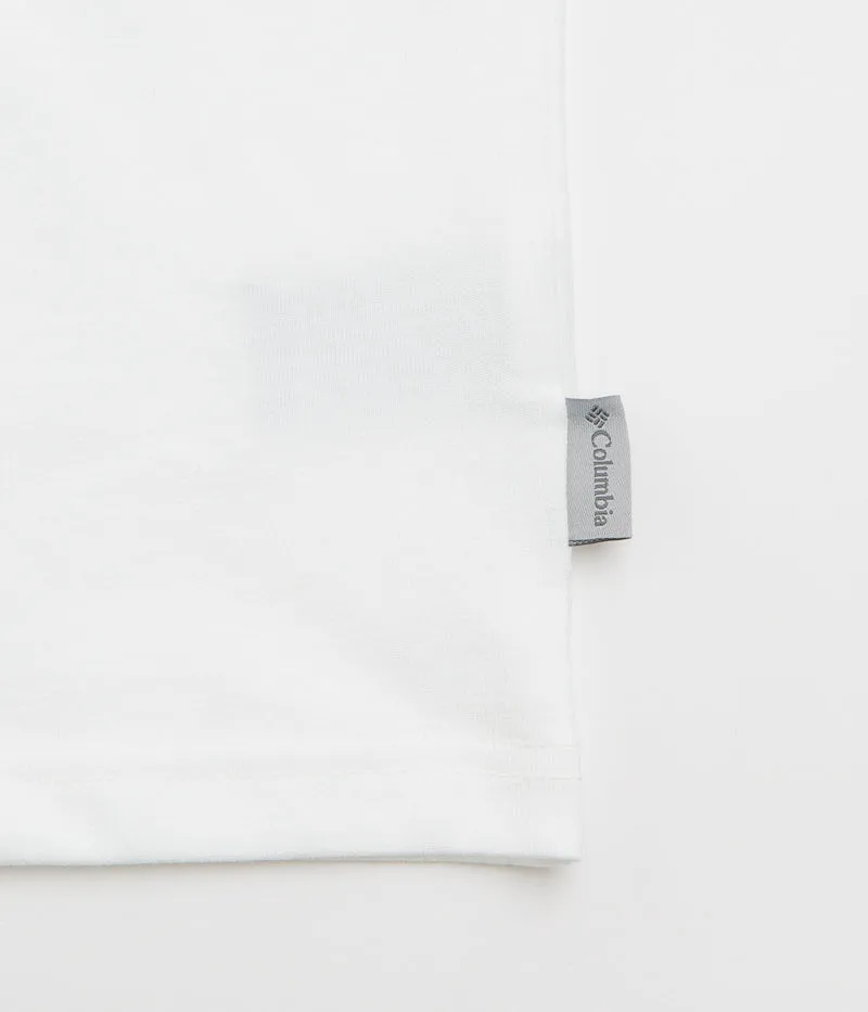 Columbia Explorers Canyon Back T-Shirt - White / Explore Outdoors Columbia