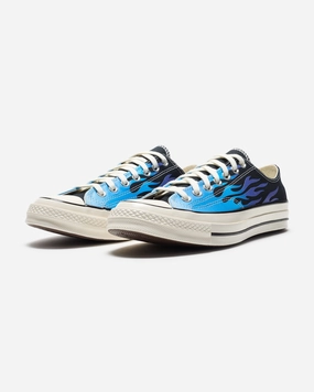 CONVERSE CHUCK 70 - OX BLACK/ BLUE Classic Chuck sneakers