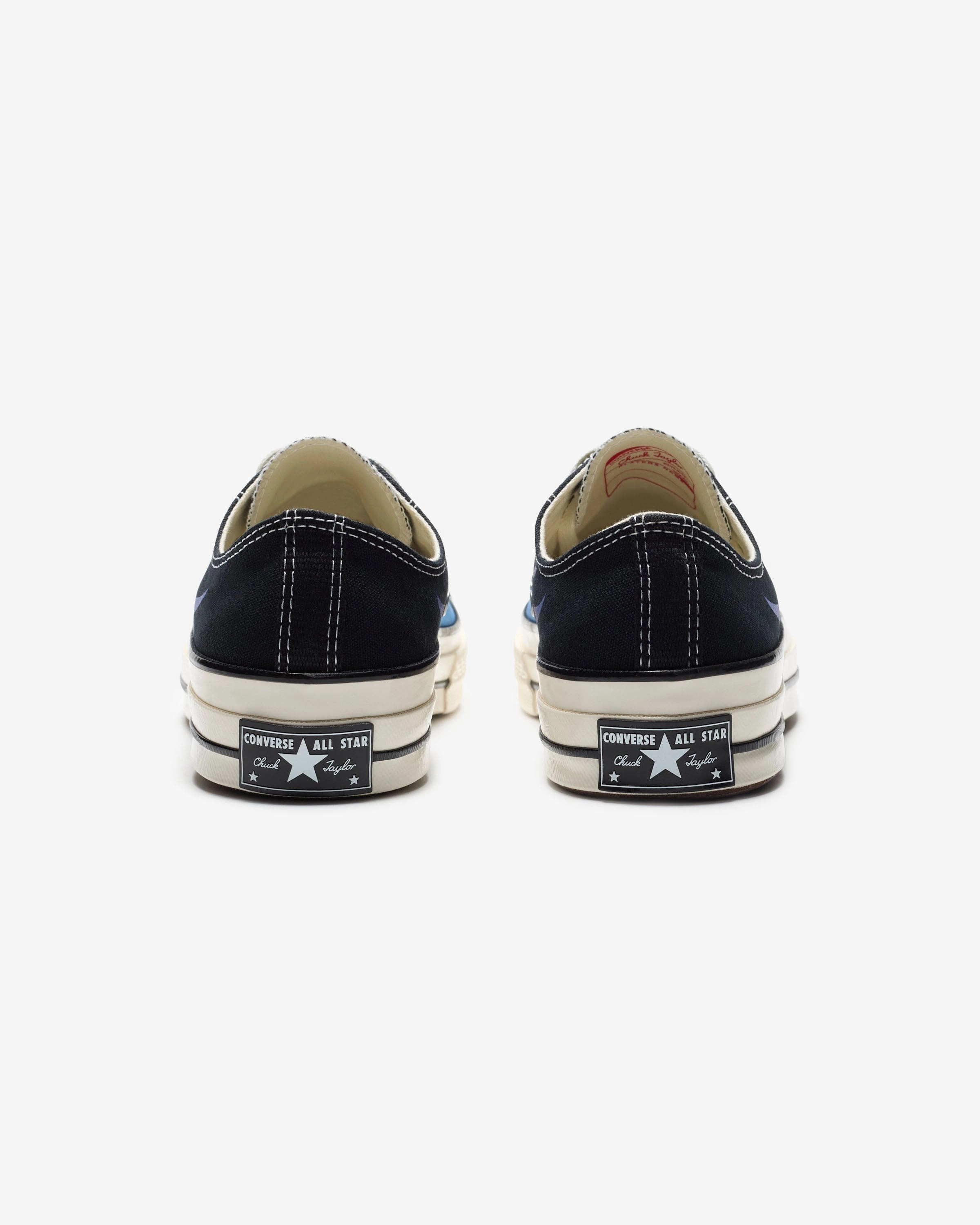 CONVERSE CHUCK 70 - OX BLACK/ BLUE Womens vintage sneakers