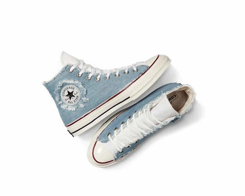 Converse Chuck 70 Canvas Ltd "Frayed Denim" Iconic streetwear shoes