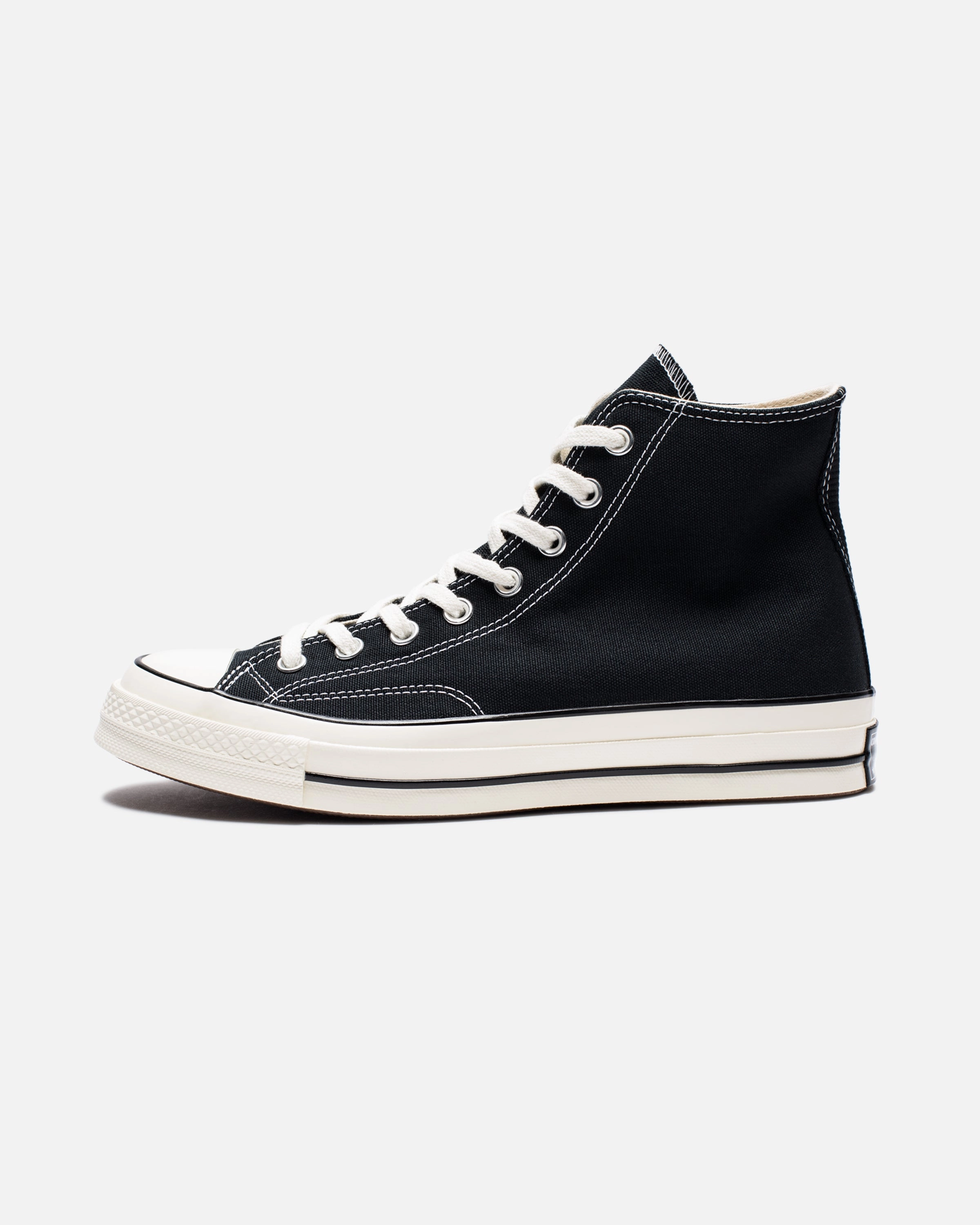 CONVERSE CHUCK 70 HI - BLACK/EGRET Womens vintage sneakers