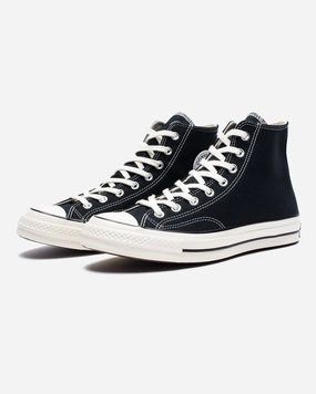 CONVERSE CHUCK 70 HI - BLACK/EGRET Classic Chuck sneakers