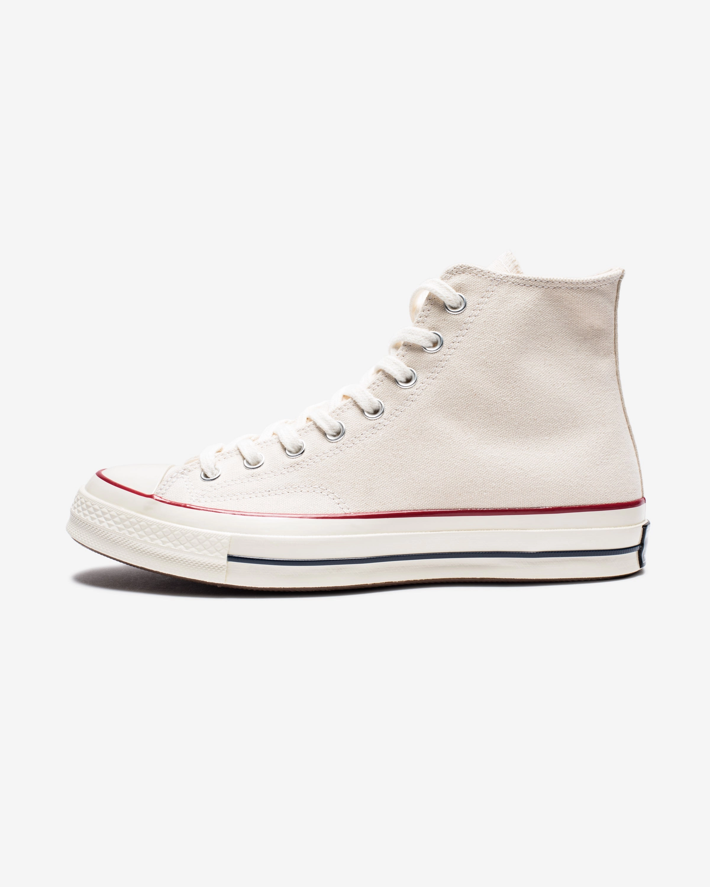 CONVERSE CHUCK 70 HI - PARCHMENT/GARNET/EGRET Womens vintage sneakers