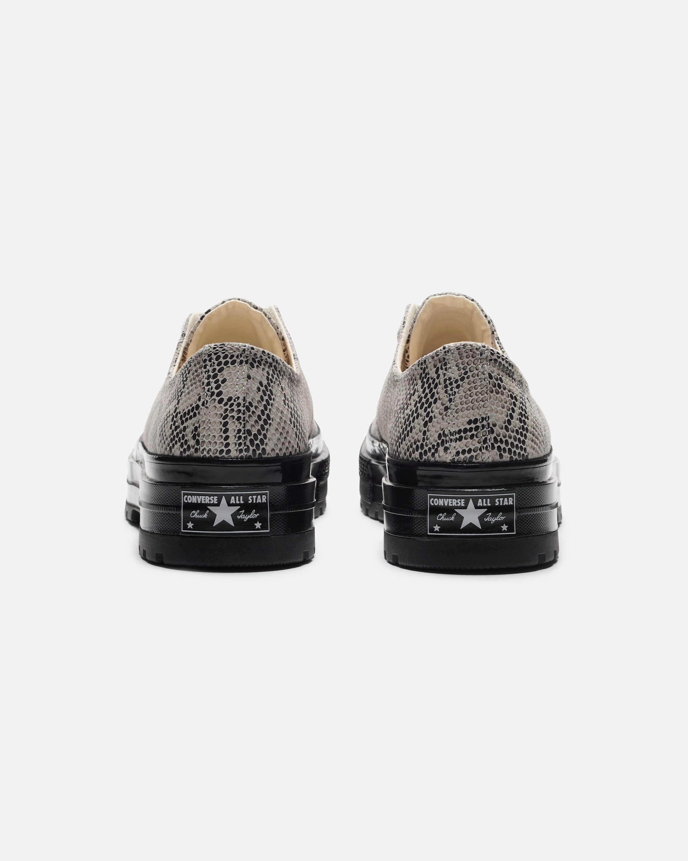 CONVERSE CHUCK 70 NATIONAL OX BARELY GREY/BLACK Womens vintage sneakers