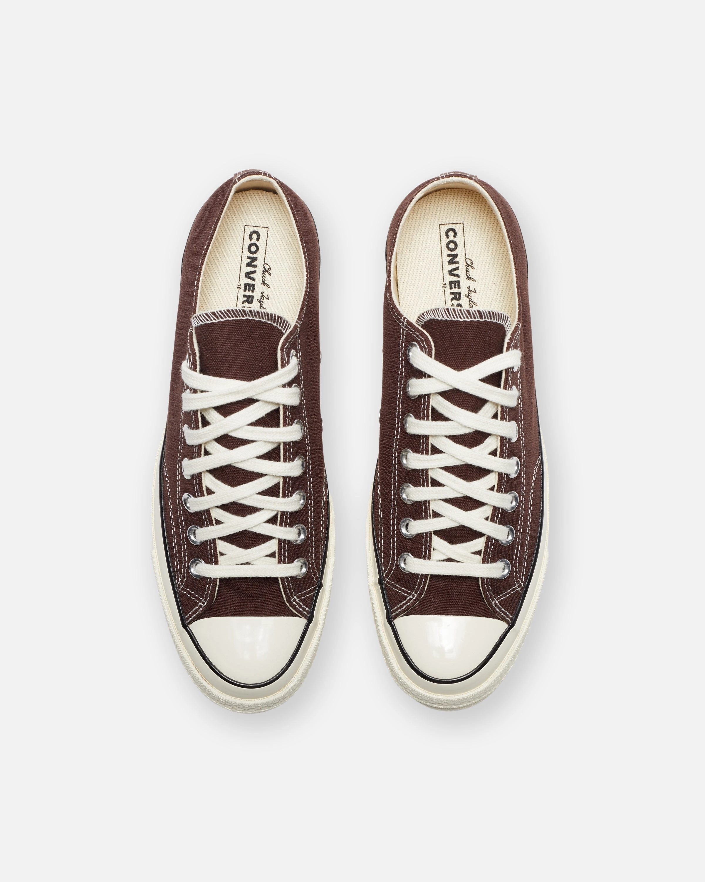 CONVERSE CHUCK 70 OX - DARKROOT/ EGRET Womens vintage sneakers