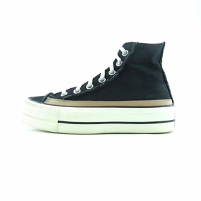 CONVERSE CHUCK TAYLOR ALL STAR LIFT PLATFORM RAW EDGE HIGH Converse retro sneaker designs