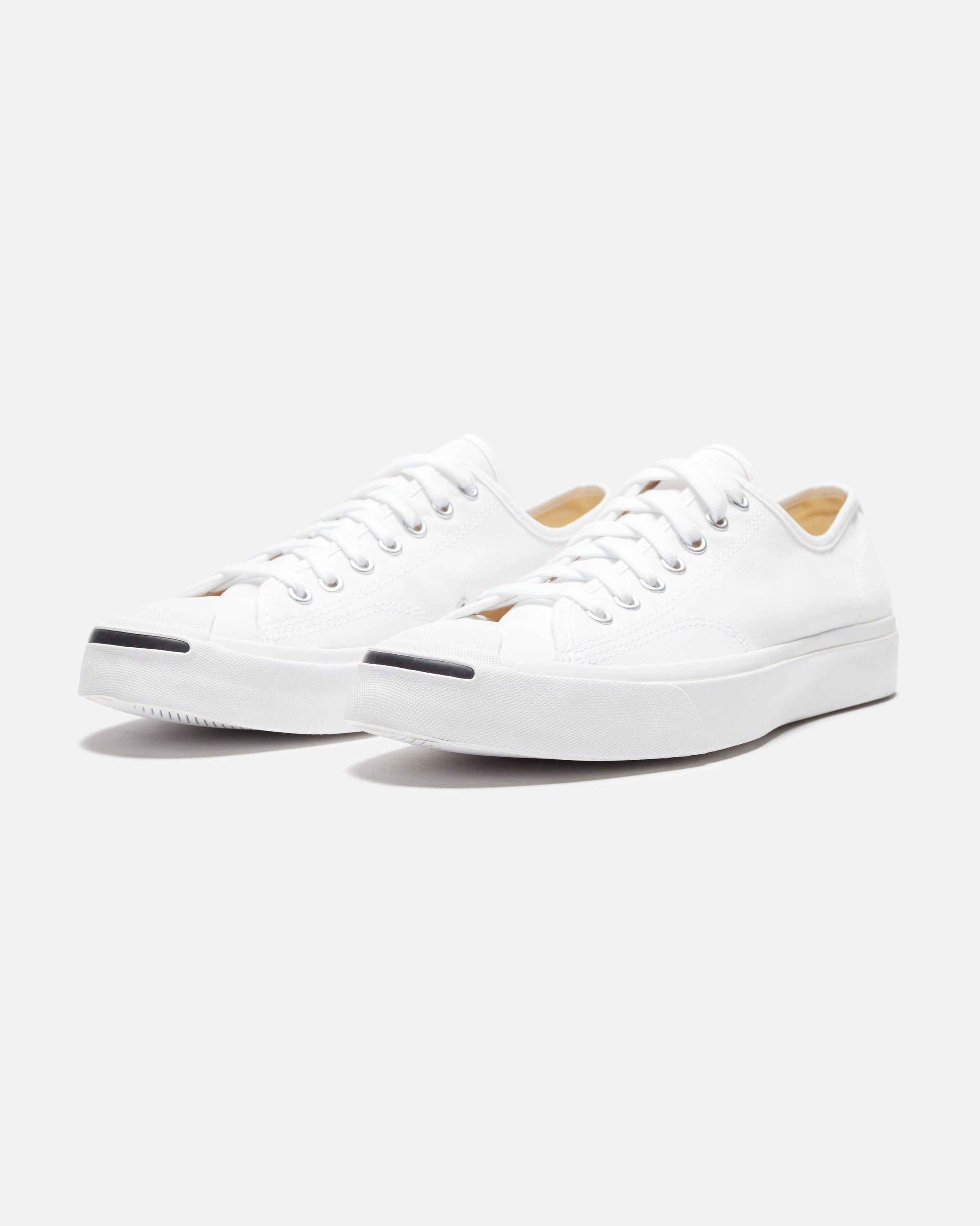 CONVERSE JACK PURCELL OX - WHITE/ BLACK Classic Chuck sneakers