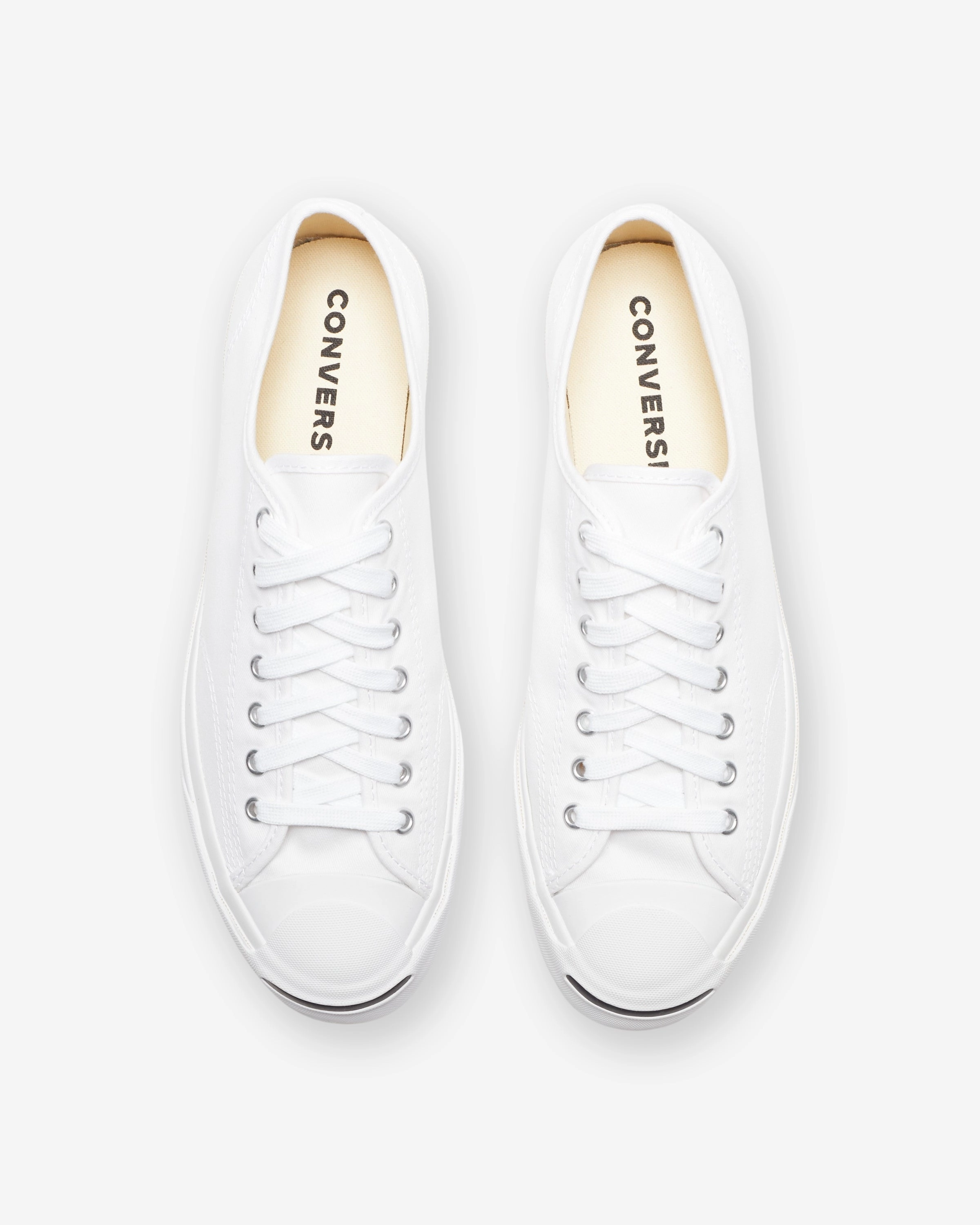 CONVERSE JACK PURCELL OX - WHITE/ BLACK Womens vintage sneakers