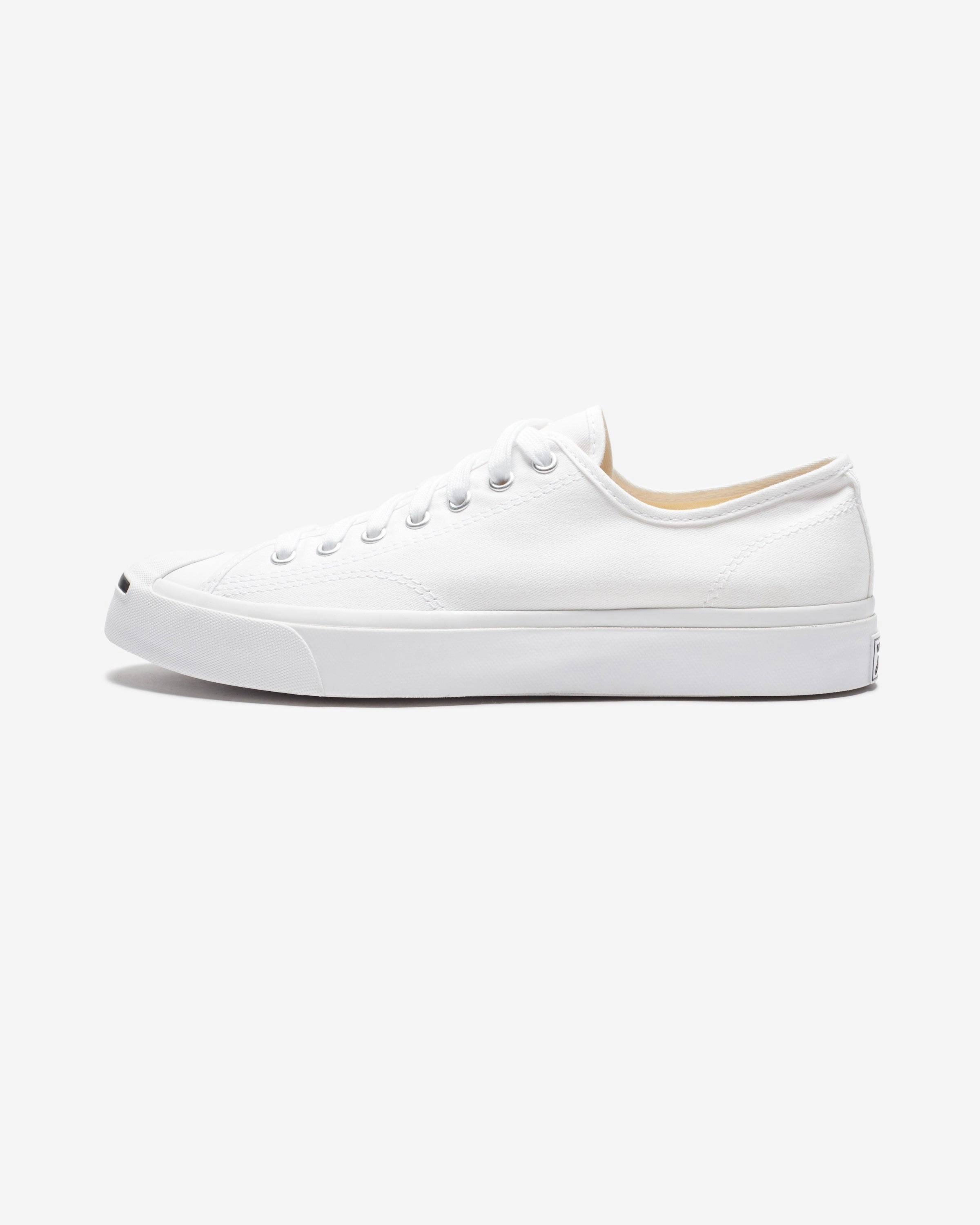 CONVERSE JACK PURCELL OX - WHITE/ BLACK Womens vintage sneakers