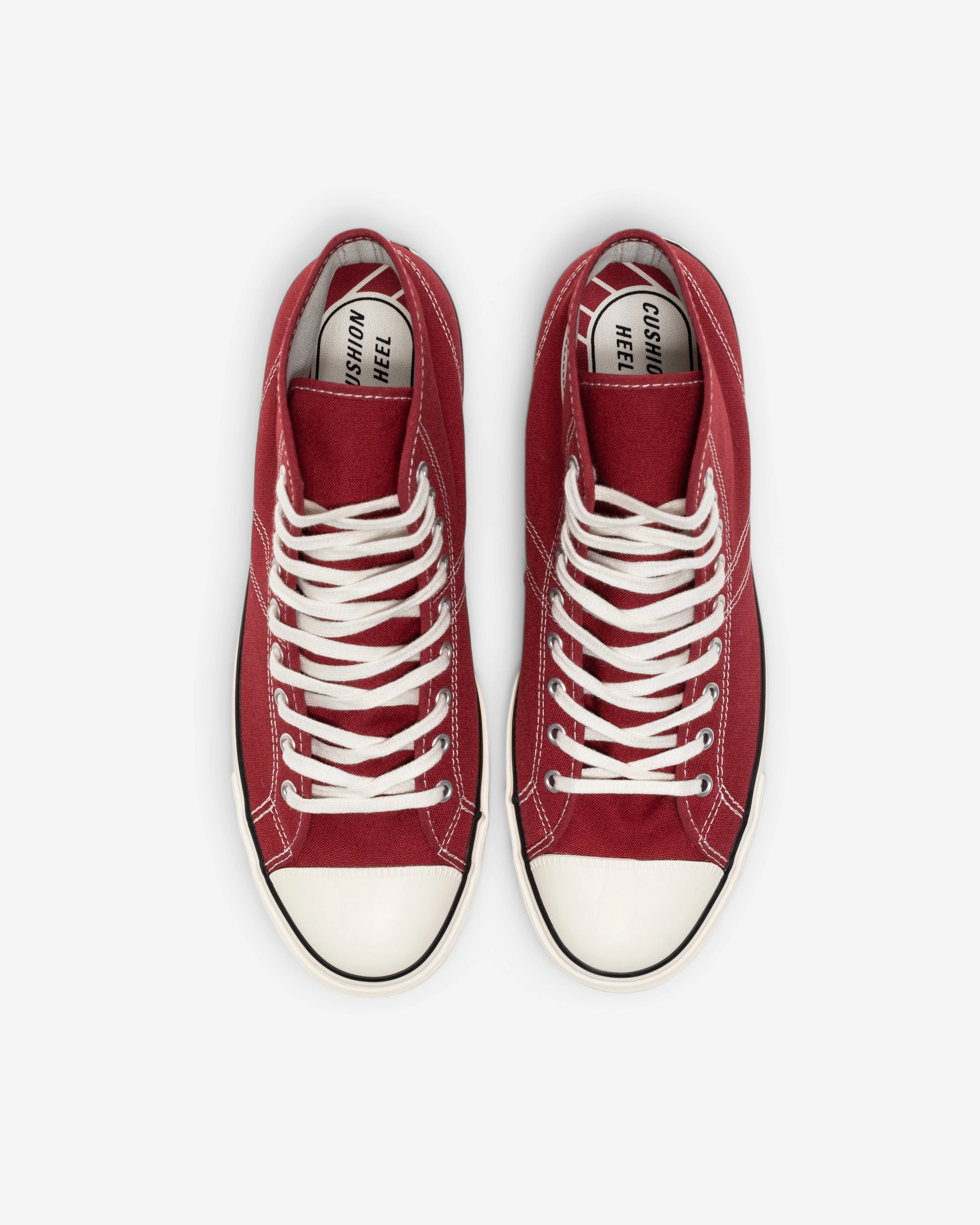 CONVERSE LUCKY STAR HI - GARNET/ EGRET Womens vintage sneakers