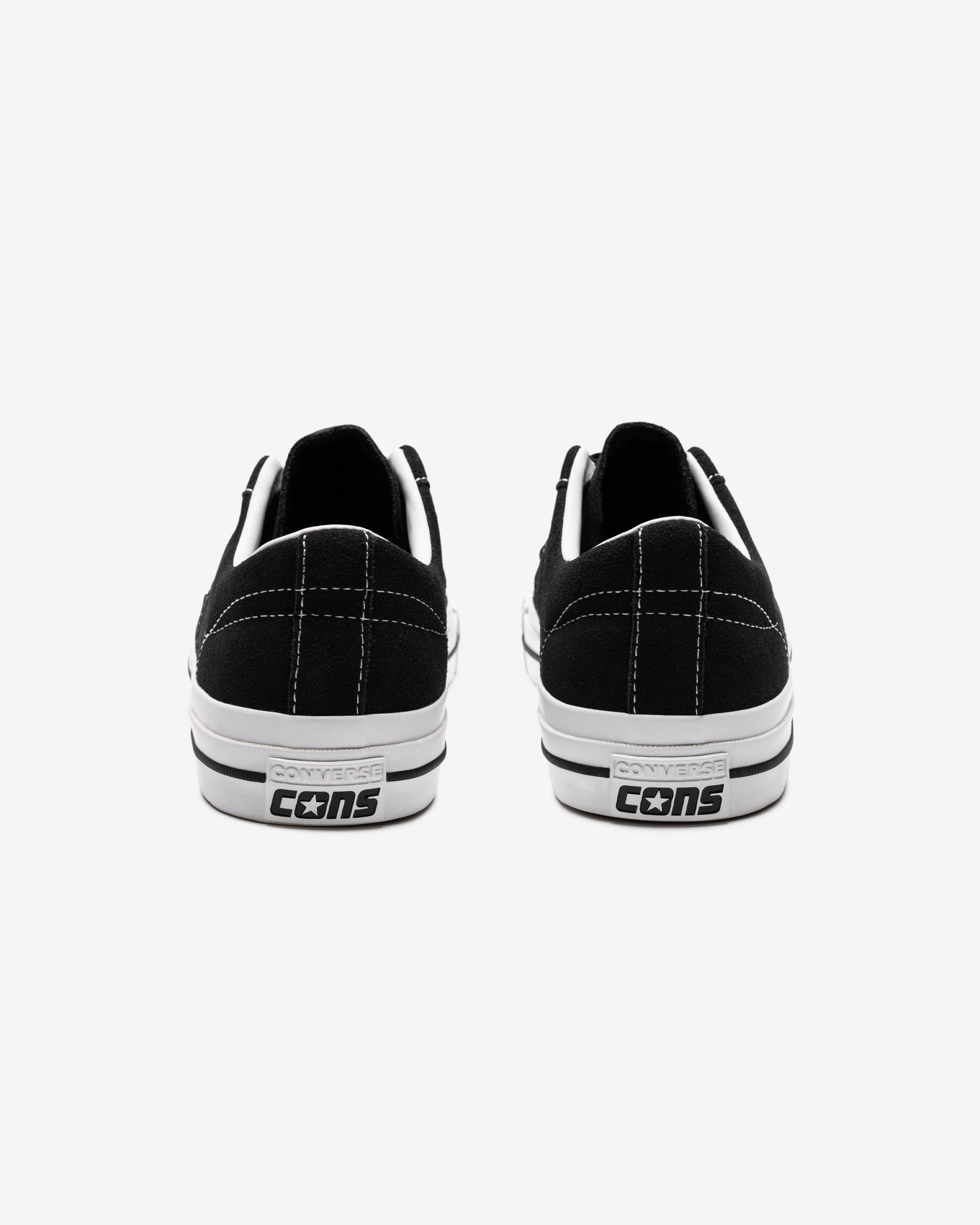 CONVERSE ONE STAR PRO OX - BLACK/ WHITE Womens vintage sneakers